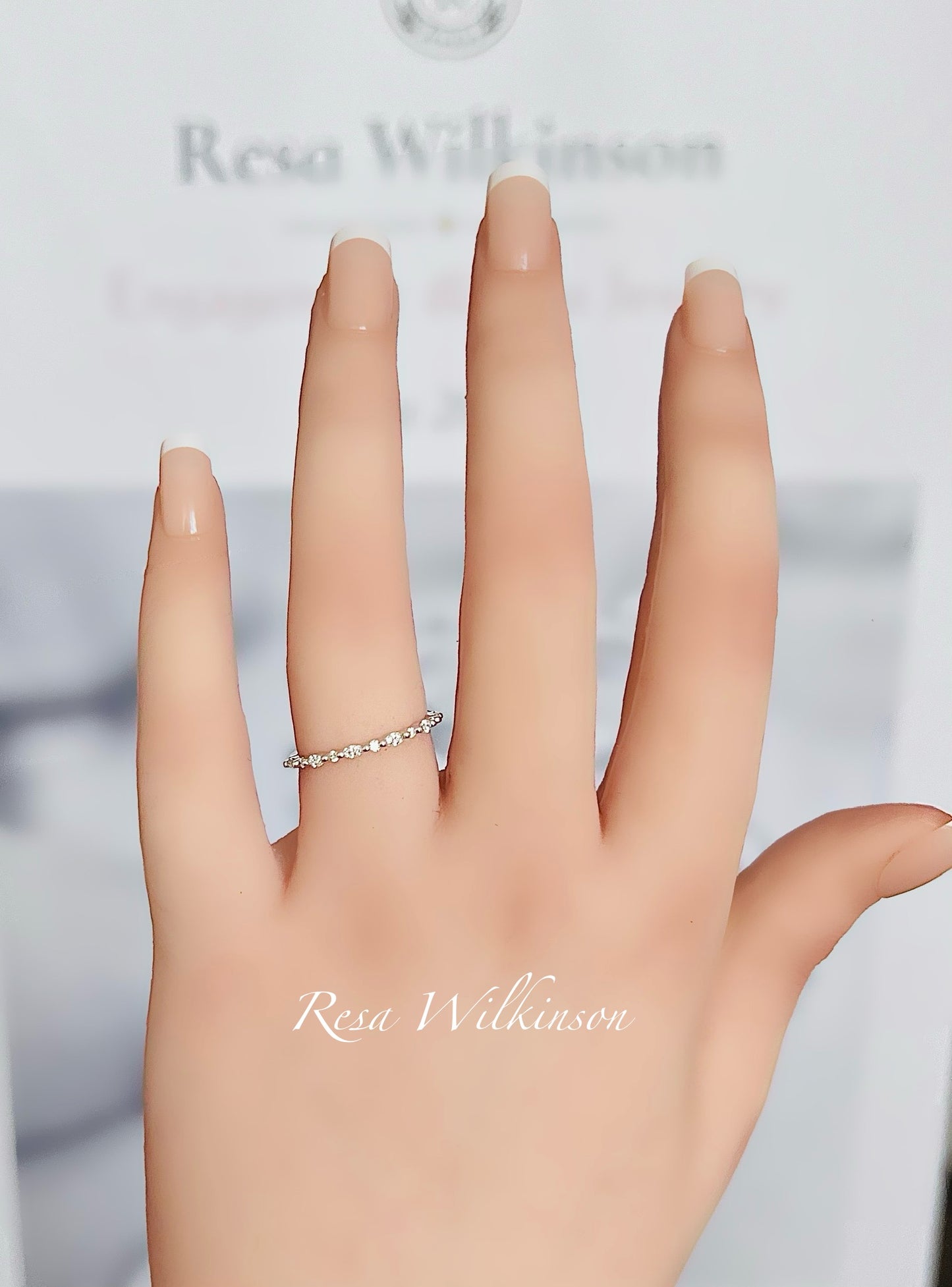 Marquise and Round Shape Natural Diamond Anniversary Band 1/4 Carat