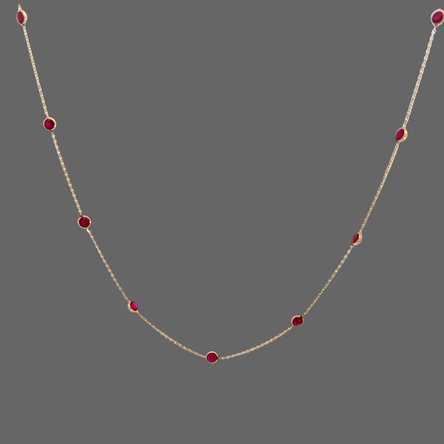Ruby Station 3 Carat Necklace Adjustable Length