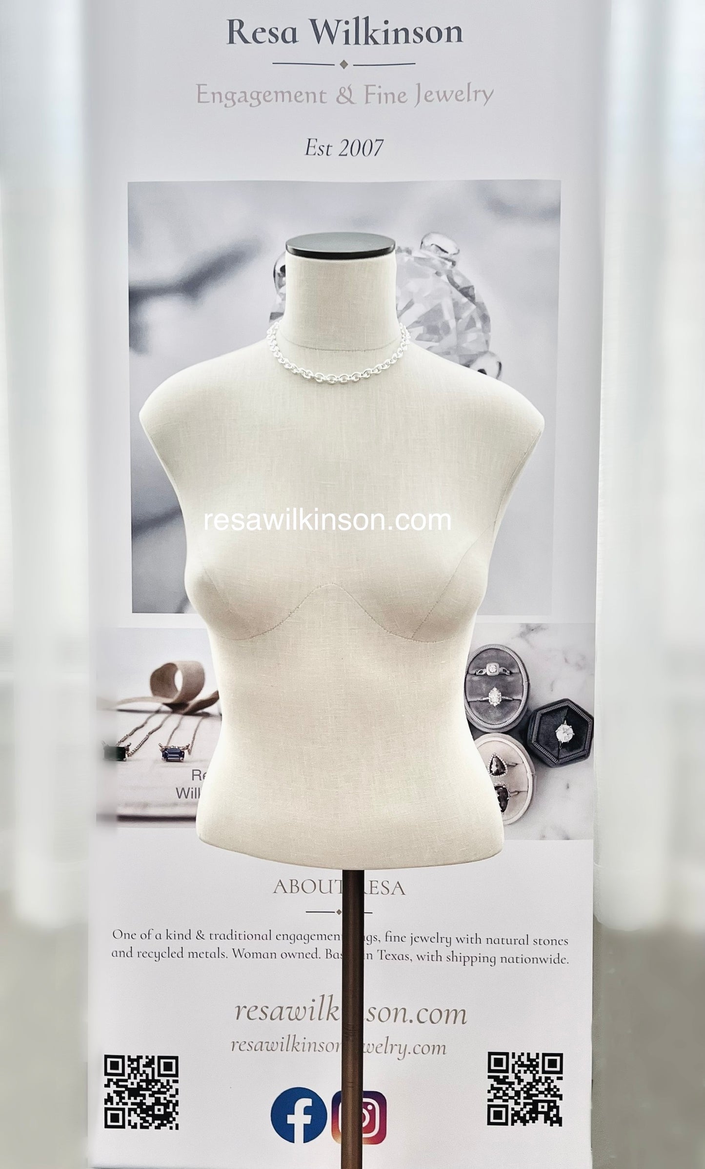 Classic Thick Cable Chain Choker Sterling Silver