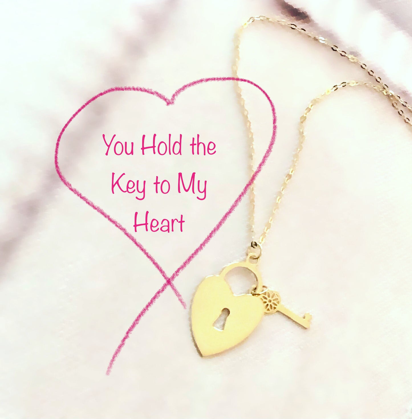 Petite Padlock Necklace