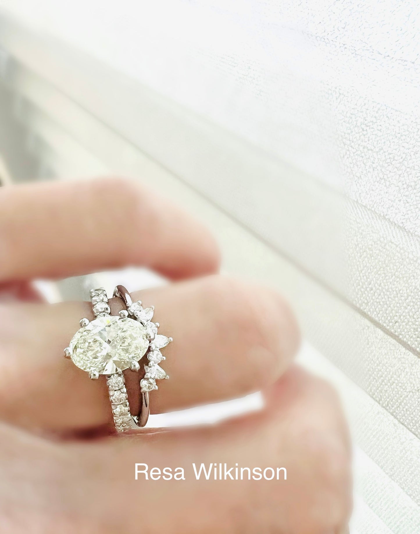 Natural Diamond Contour Band