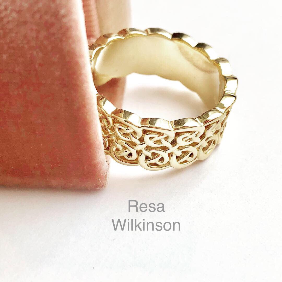 Double Infinity Celtic Knot Ring Eternal Love