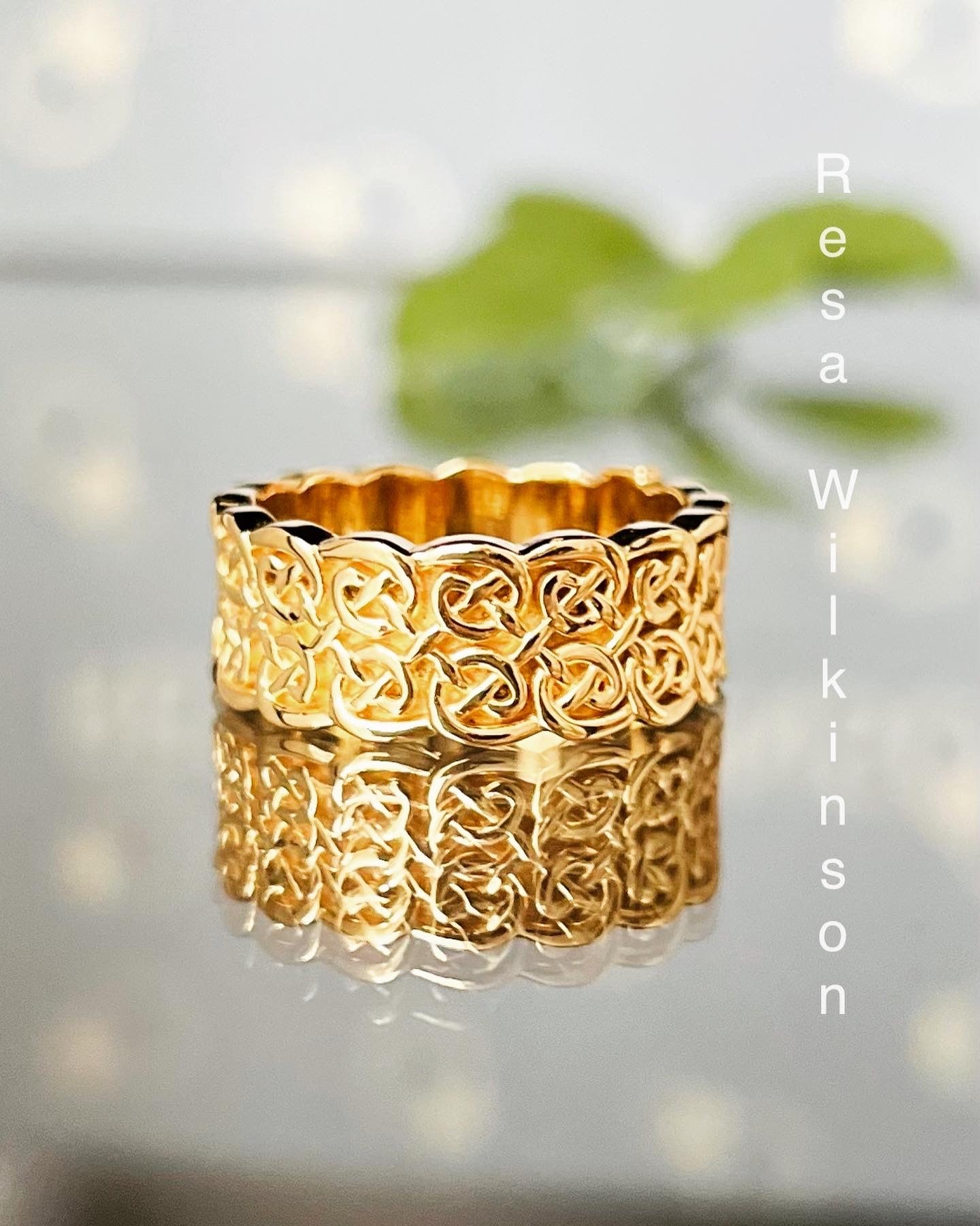 Double Infinity Celtic Knot Ring Eternal Love