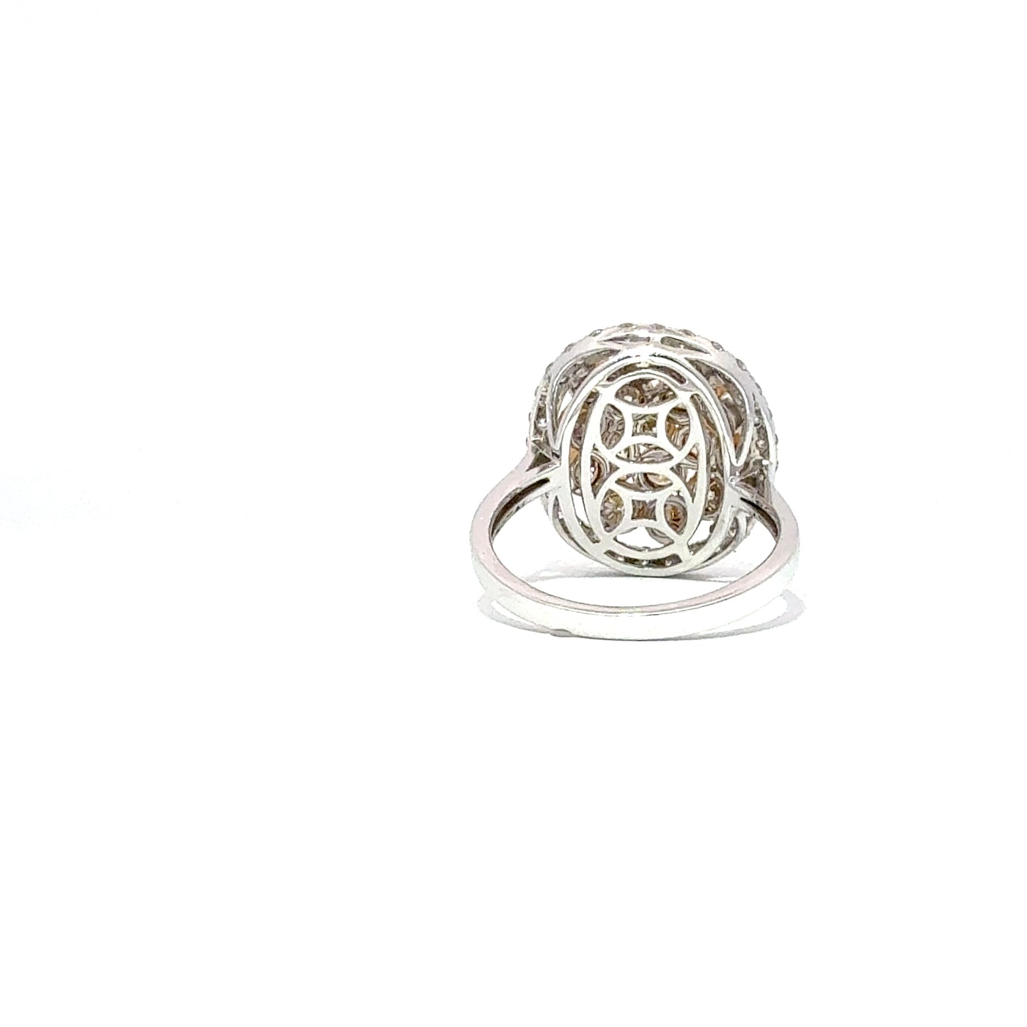 Fancy Diamond 1.60 Carats Bubble Ring