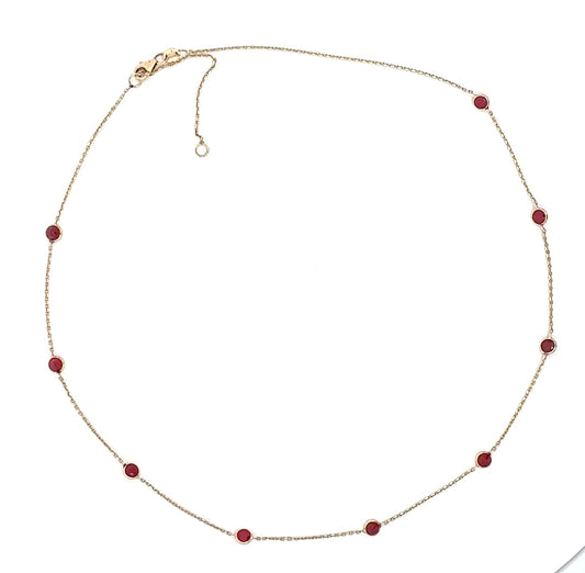 Ruby Station 3 Carat Necklace Adjustable Length