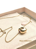 Gold Heart Shaped Necklace