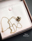 Gold Heart Shaped Necklace
